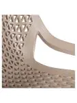 Chaise terrasse Bea - Empilable - Taupe - Plastique - G-Line HW-61233 €39.95 Chaises de terrasse