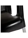 Chaise de terrasse Anny - Empilable - Accoudoir - Noir - G-Line HW-61256 €29.95 Chaises de terrasse