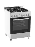 Gazinière - 4 feux - Four électrique - inox - 230V - G-Line 75715 €499.00 Cuisinières à gaz avec four