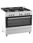 Gazinière - 5 feux - Four électrique - inox - 230V - G-Line 75714 €799.00 Cuisinières à gaz avec four
