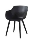 Chaise Alexia - Noir - Plastique - G-Line 81303 €44.95 Chaises en métal