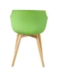 Chaise Alexia - Vert clair / Aspect bois - Synthétique - G-Line 81301 €44.95 Chaises en bois