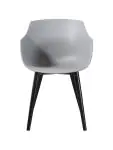 Chaise Alexia - Gris clair / Noir - Synthétique - G-Line 81304 €44.95 Chaises en métal