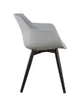 Chaise Alexia - Gris clair / Noir - Synthétique - G-Line 81304 €44.95 Chaises en métal