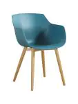 Chaise Alexia - Effet pétrole/bois - Plastique - G-Line 81302 €44.95 Chaises en bois