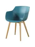 Chaise Alexia - Effet pétrole/bois - Plastique - G-Line 81302 €44.95 Chaises en bois