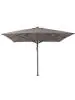 Parasol Karin - Sans Volant - Taupe - H 415 x L 400 x P 400 CM - G-Line