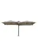 Parasol - Ensemble de 4 pièces - Housse de protection - Taupe - 4 x L 250 x P 250 cm - G-Line