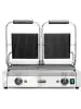 Grille de contact - version double - inox - H 21 X 37 X 57 CM - Hendi - 263709