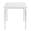 Table de terrasse - Empilable - Argent - H 74 x L 70 x P 70 CM - G-Line