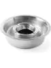 Cendrier avec base - acier inoxydable - H 4 X 14 CM - Hendi - 440605