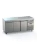 Etabli réfrigéré - 3 portes - inox - 230V - H 85 x L 179,5 x P 70 CM - G-Line