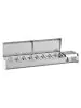 Vitrine réfrigérée - 8 x 1/3 GN - Dessus inox - 230V - L 180 CM - G-Line