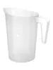 Gobelet de mesure empilable - Polypropylène - H 20,5 X 14,5 X 21 CM - Hendi - 567838