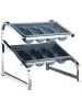 Range-couverts Standard - 1/1 GN - 2 étagères - acier inoxydable - G-Line