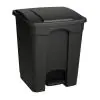 Poubelle - 87 litres - Noir - Plastique - G-Line