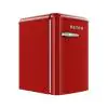 Réfrigérateur Retro - 120 litres - 1 porte - Statique - Rouge - G-Line