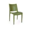 Chaise de terrasse Lotus - Empilable - Vert foncé - G-Line