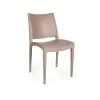Chaise de terrasse Lotus - Empilable - Taupe - G-Line