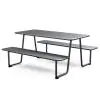 Table de pique-nique Mino - L 150 cm - Gris foncé - G-Line