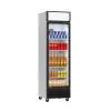 Réfrigérateur - 360 litres - 1 porte - porte vitrée - ventilé - blanc - G-Line