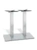 Pied de table / Pied de table - Double - Acier inoxydable - G-Line