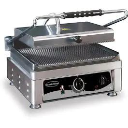 Contact Grill - Simple - 50 x 40 CM - 230V - Poignée combinée - 7491.0005