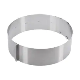 Anneau à gâteau - H 8,5 CM - 0,319 KG - Ø30 CM - inox - Westmark - 016029