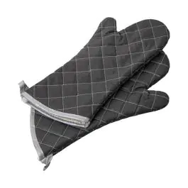 Moufles de sécurité - 0.36 KG - 42 CM - Coton - Noir - +0°C / +200°C - 079101