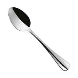 Cuillère à dessert - 0.045 KG - 19 CM - acier inoxydable 18/10 - Baguette - 125615
