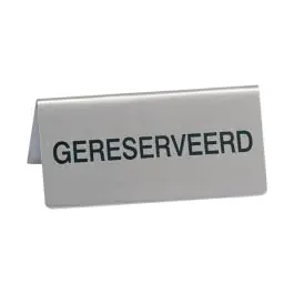 Plateau de table - H 4,5 x 10 CM - 0,06 KG - Inox - 705060