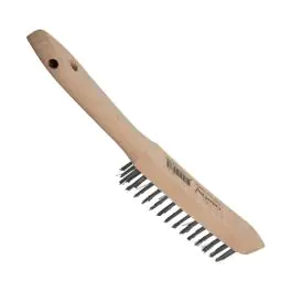 Brosse en acier - H 4 x 2,5 CM - 0,108 KG - 28 CM - Acier - 803001