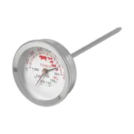 Thermomètre à viande - 0,054 KG - 13 CM - inox - +50°C / +300°C - 843003