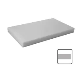 Lame de coupe - 60 x 33 CM - 7,68 KG - Polyéthylène - Blanc - Caterchef - 882006
