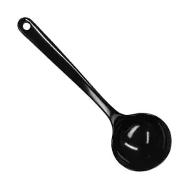 Cuillère à sauce - 0.05 KG - Ø7.5 CM - 25 CM - Polybutylène téréphtalate (Pbt) - Noir - WACA - 937671