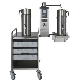 Machine à café B5 HW W - Café moulu - Digital - Vanne de vidange - 10 L - 400V - Bravilor