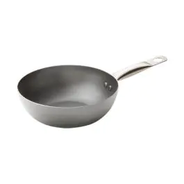 Poêle wok - Antiadhésive - Ø 18 CM - Aluminium - Accademia Mugnano