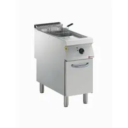 Friteuse - 15 Litres - Electrique - Cuve en Y - Robinet de vidange - Socle - Diamant - E22/F15A4-N