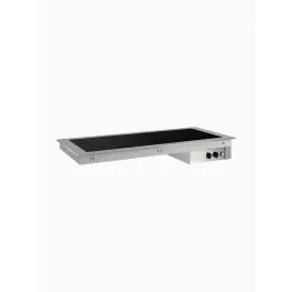 Elément pour plaque de cuisson vitrocéramique - 3 x 1/1 GN - Inox - Diamant - DPA/PVV12