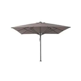 Parasol Karin - Sans Volant - Taupe - H 415 x L 400 x P 400 CM - G-Line