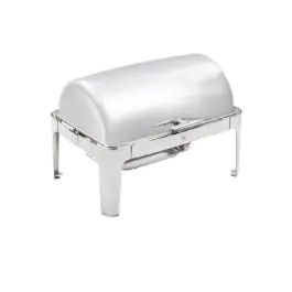 Chafing dish - Rolltop - 1/1 GN - 9 Litre - Argent - H 44,5 x 67,5 x 53 CM - Inox - Olympia - U008