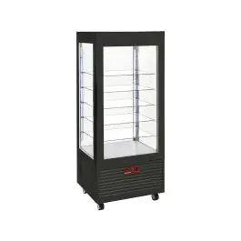 Vitrine réfrigérée - 480 Litres - 6 Niveaux - Noir - Diamant - INN/VN-B9-R2