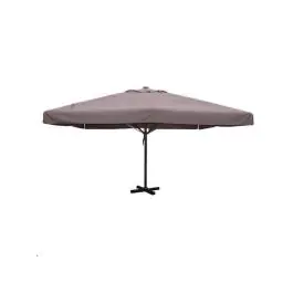 Parasol de marché Karin - Taupe - H 394 x L 300 x P 300 cm - G-Line