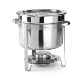 Réchaud à soupe - Acier inoxydable 18 0 - H 32,5 X 37 CM - Hendi - 472507