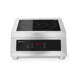 Table de cuisson à induction modèle 5000 D - inox - H 16,8 X 51,5 X 39,8 CM - Hendi - 239322