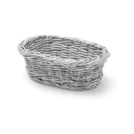 Corbeille à pain ovale gris clair Hendi - 426760