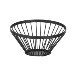Corbeille à fruits - H 8 cm - Noir mat - Hendi - 427095