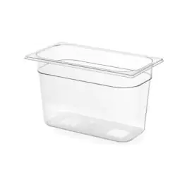 Récipient Gastronorm 1/3 - Polycarbonate - H 20 x 17,6 x 32,5 cm - Hendi - 861509