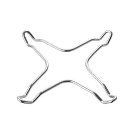 Réducteur de casseroles - Chromé - H 2,5 X 25,5 X 25,5 CM - Hendi - 839997