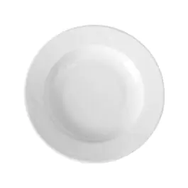 Assiette creuse - 12 pièces - Porcelaine - 22 CM - Hendi - 794395